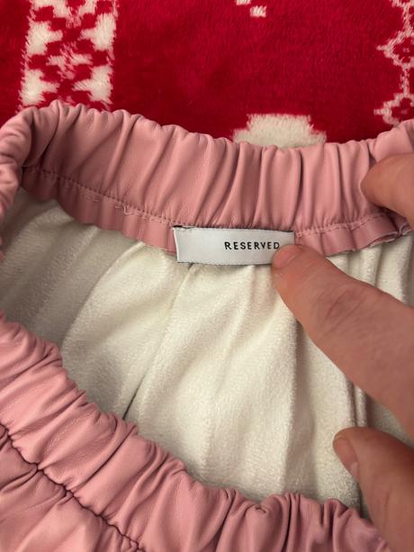 Reserved-skladana sukna eko koza, reserved,140