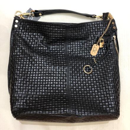 Kožená kabelka zn. anna morellini, 