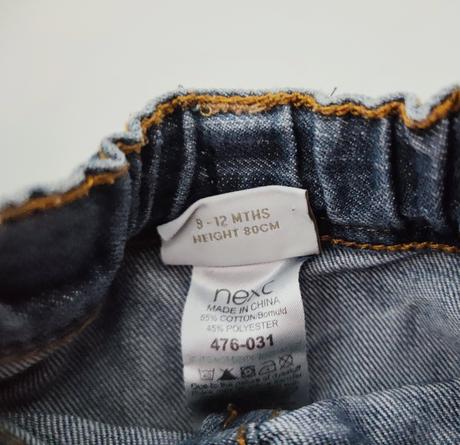 Riflová sukňa next, next,80