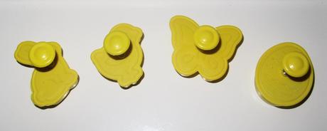 Veľkonočné vykrajovačky - sada 4 kusy, 