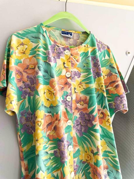 Kvetované tričko, xl