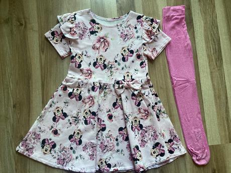 Nove saty s minnie, c.110/116 + zadarmo agatky, 110