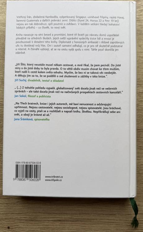 Kniha tři bratři v cizích světech,