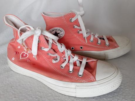 Dámske/dievčenské lososové converse all star, converse,39