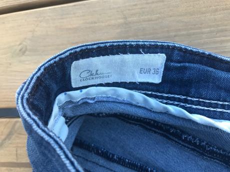 Riflové šortky, clockhouse,36