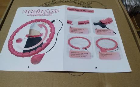 Hula hoop obruč nová,