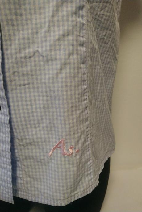 Dámska modro biela blúzka, la martina, m