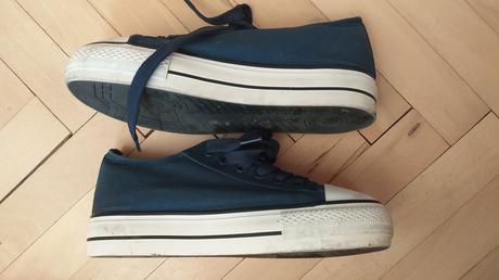 Plátené tenisky nylon red, 38