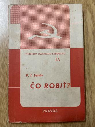 Kniha- čo robiť v. i. lenin, 