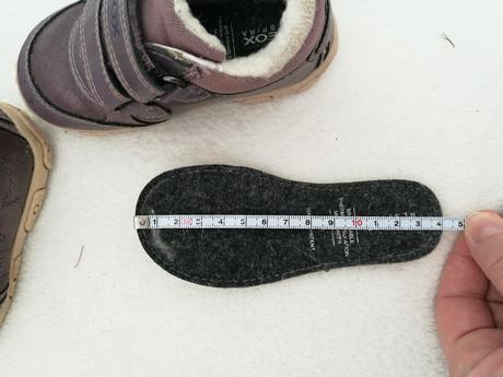 Zateplené topánky, geox,21