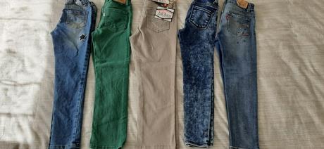 Dievcenske rifle, znackove, eu 110-116, 5-6 rokov, levis,110