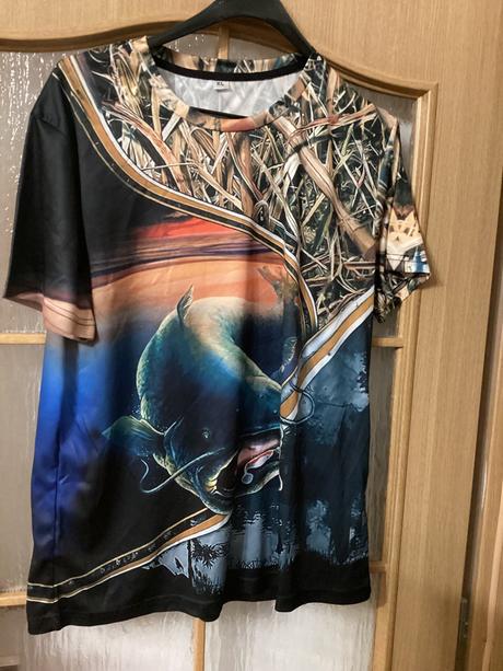 Tričko s rybou, xl