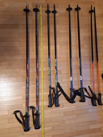 Palice k lyziam, 95 cm