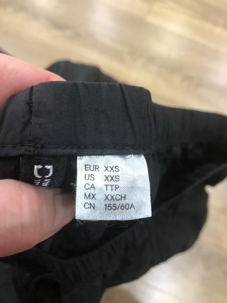 Nohavice šušťakové, h&m,xs