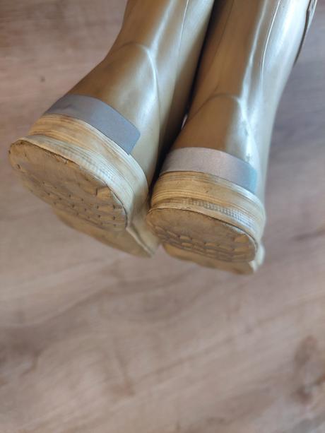 Gumaky barefoot zlate, bergstein,23