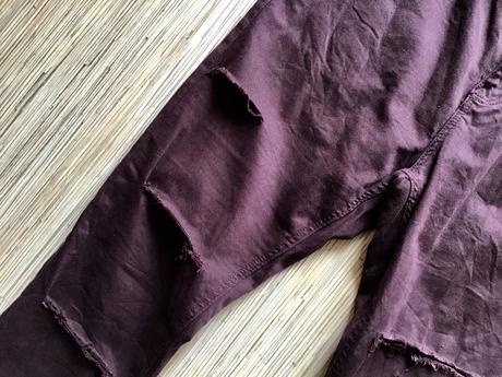 Nohavice skinny s dranym efektom /4n, new look,38 / 40