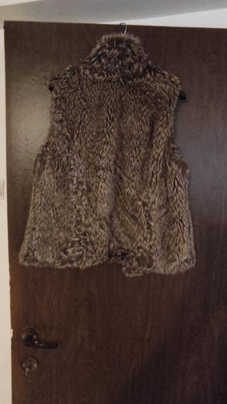 Vesta s umelej kožušiny, kenvelo,m