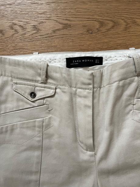 Nohavice zara v jazdeckom štýle, zara,s