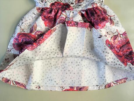 86 kvietkovane saty,12-18 mes., 86