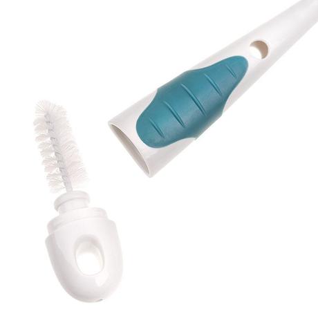 Akuku silikónová kefka na čistenie fliaš so stojan, akuku