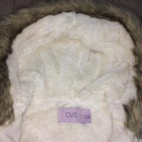 Mikina zateplená dievčenská ovs č. 152, 11-12y, ovs,152