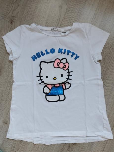 Tričká s potlačou 2 kusy, h&m,134