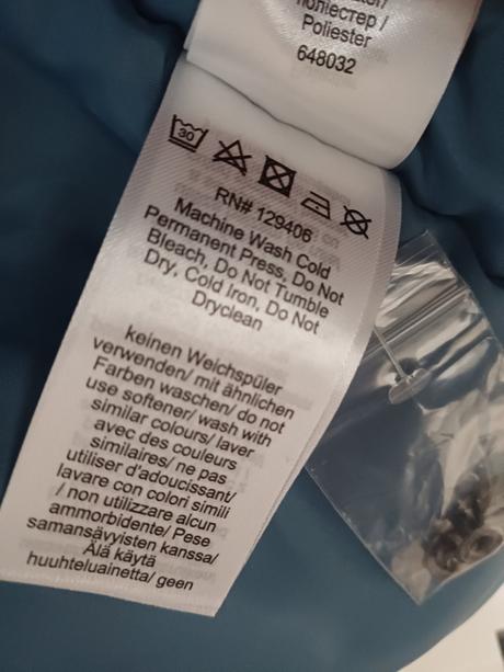 Dámska modrá bunda, bonprix,48