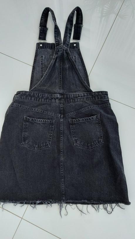 Riflova sukňa  na traky, f&f,38