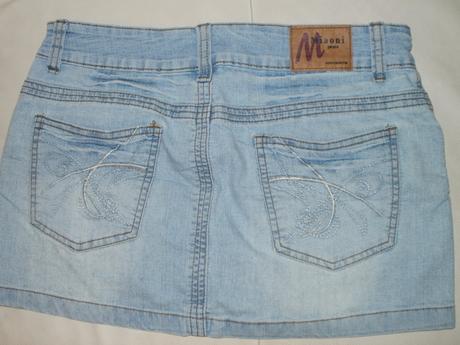 Riflová minisukňa, 28