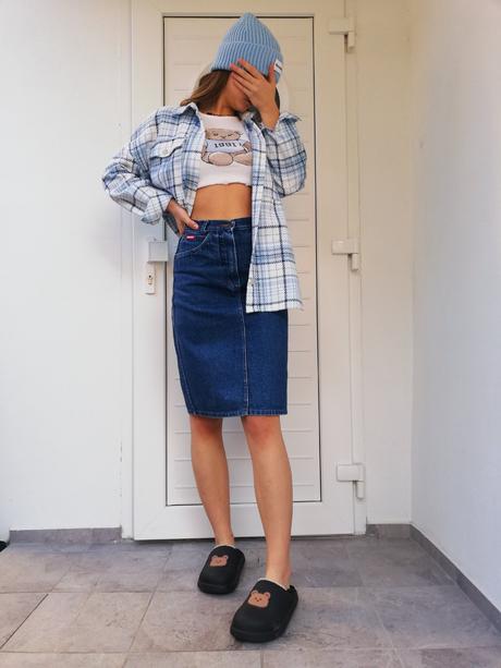 Riflová sukňa carrera, veľ. s, s