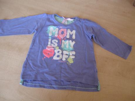 Dievčenské fialkové tričko, 80, zn. reserved, reserved,80