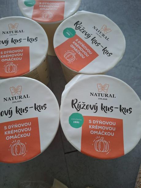 Kus kus,vločky a ryž. zel. polievky, 