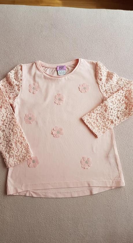 Tričko s čipkou č.104, f&f,104