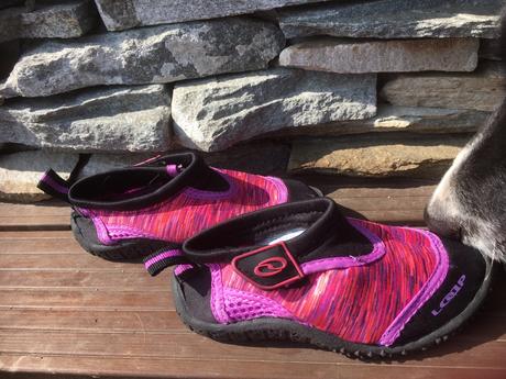 Topánky do vody, vnútorná dĺžka 16-16,5 cm, loap,28