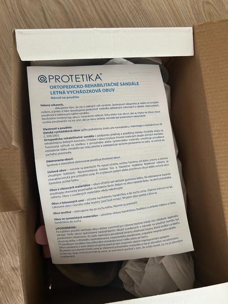 Ortopedicko-rehabilitačné sandále značky protetika, protetika,36