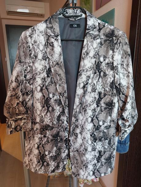 Sako s hadim vzorom, c&a,xl