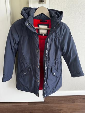 Zimna tepla bunda th, 140, sdopor. postou, tommy hilfiger,140