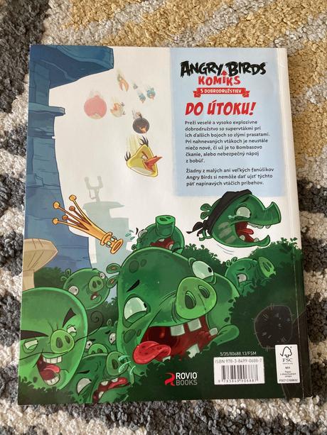 Komiks angry birds 5 dobrodružstiev,