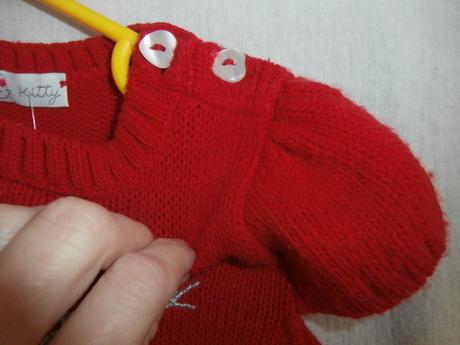 Šaty pletené, sanrio,80