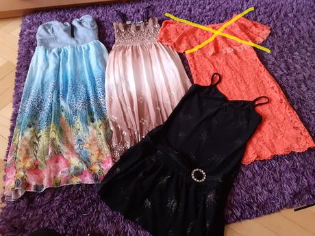 Balík 3 ks šiat na leto veľ. s, s