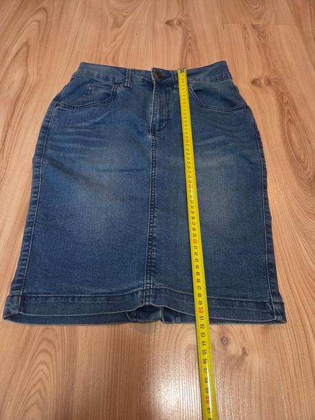 Riflová sukňa, esmara,36