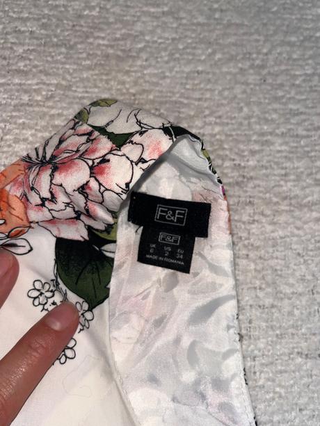 Kvetované šaty orsas, orsay,xs