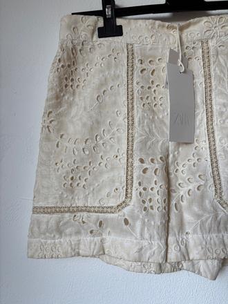 Zara madeirove bermudy, zara,xs
