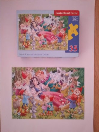 Puzzle 35 kusové pre 4 +,