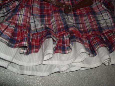 Károvaná tunika s opaskom zn. matalan, matalan,80