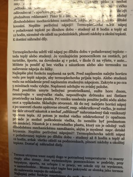 Nová nerezova termoflasa so slamkou 500 ml, 