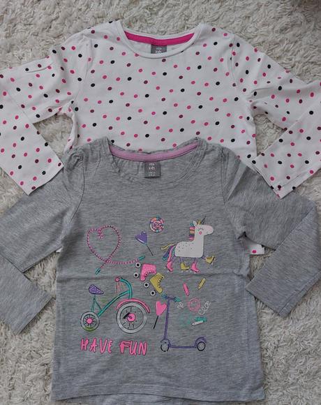 Oblečenie jeseň, zima, jar tričká dlhý rukáv, 110