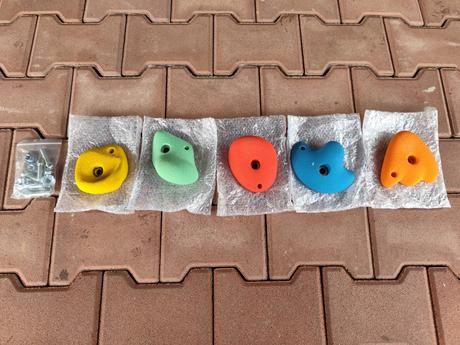 Predám lezecké kamene set 5ks, 