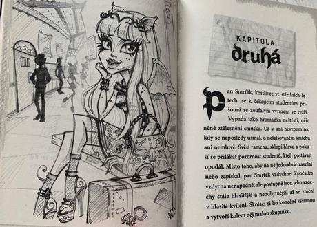Monster high kniha- ghulmosky navzdy (cesky jazyk), 
