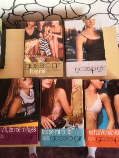 Knižky gossip girl 5ks, 